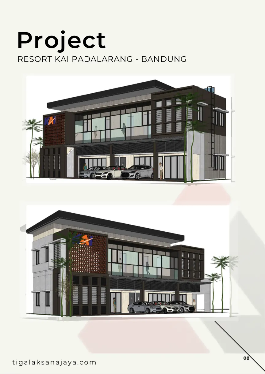 Desain Resort KAI Padalarang Bandung