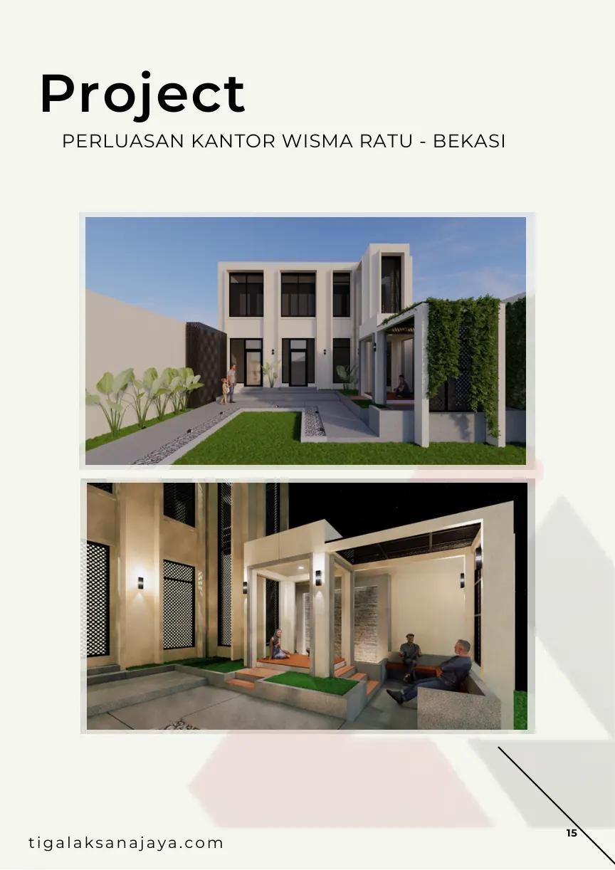 Perluasan Kantor Wisma Ratu Bekasi