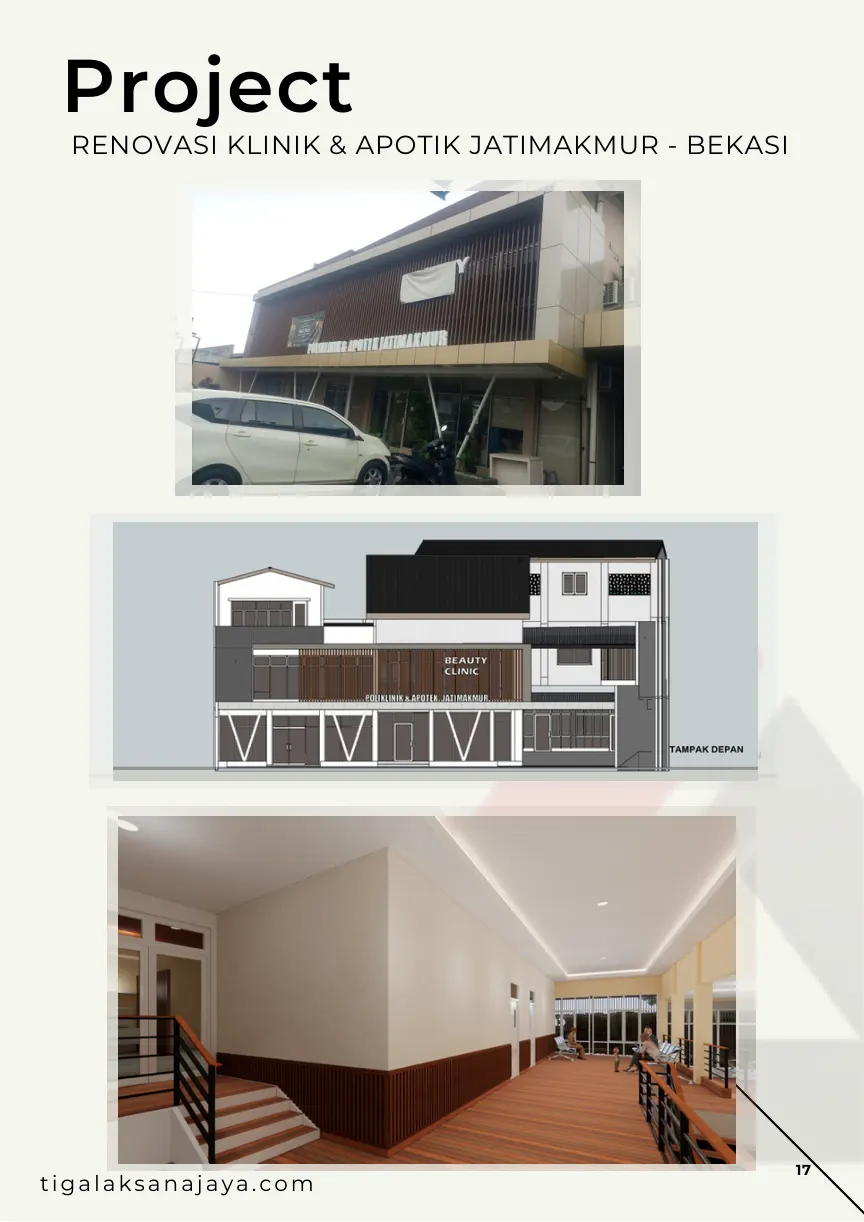 Renovasi Klinik dan Apotik Jatimakmur Bekasi