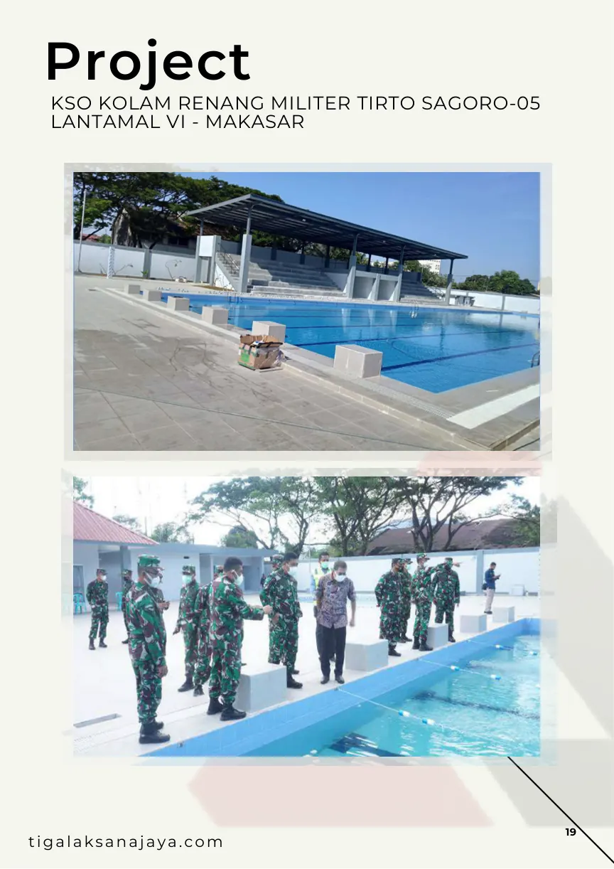 Kolam Renang Militer Tirto Sagoro Lantamal VI Makassar